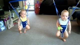 Twins rockin to Johnny Cash [upl. by Raffo542]