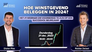 Hoe WINSTGEVEND Beleggen in 2024  Webinar Met 20 Aandelentips [upl. by Letnwahs20]