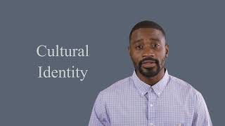 What is Cultural Identity [upl. by Fowkes445]