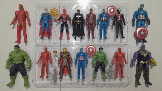 Marvel Popular Toy Colection  Spiderman Action Doll Marvel toy gun colection Unboxing [upl. by Yennaiv]