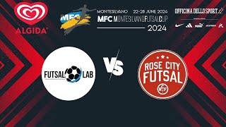 Montesilvano Futsal Cup 2024  UNDER 13 GROUP E  FUTSAL LAB IRELAND vs ROSE CITY FUTSAL [upl. by Zehc]