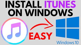 How to Download iTunes on Windows 10 PC or Laptop  2022 [upl. by Rosmarin]