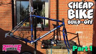 Cheap Bike Build Off  Diamondback Traverse Restoration  parts bin Commuter bike build vintage MTB [upl. by Anselme]