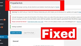 How to remove propeller ads from website  how to remove site from propeller ads  RajTech [upl. by Naruq623]