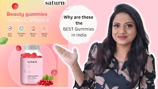 Best Vitamin C Beauty Gummies in India  Saturn Vitamin C Beauty Gummies  Ria Rajendran [upl. by Poler]