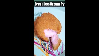 Bread IceCream fry  Ice cream sandwich  short shortvideo firstshortvideo youtubeshort shorts [upl. by Matronna]