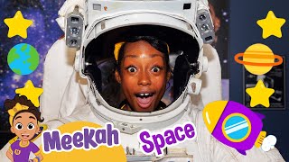 Meekahs Astronaut Space Adventure  Explore the Universe  Blippi and Meekah Kids TV [upl. by Ahsertal972]