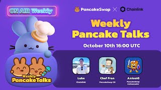 Pancake Talks  Chainlink amp PancakeSwap [upl. by Amein]