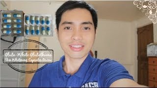 GlutaWhite Glutathione Skin Whitening Capsule Review [upl. by Ellehc]