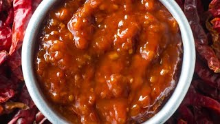 how to make Schezwan sauce Schezwan sauce kaise banaen schezwansauce cooking [upl. by Alledi]