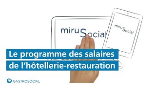 miruSocial – le programme des salaires de l’hôtellerierestauration [upl. by Mila]