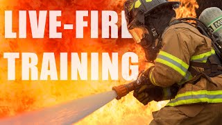 Fire Department Live Fire Training [upl. by Letsirc]