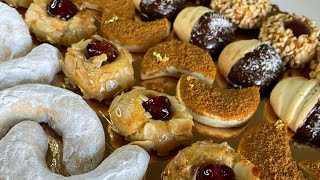 ✨Gateau aid 2022  5 assortiments de gâteau avec une seule pâte  5 انواع حلويات بعجينة واحدة [upl. by Faruq]