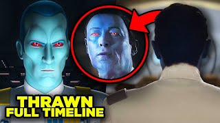 THRAWN Complete History amp Timeline from Ahsoka Mandalorian Rebels amp Novels [upl. by Darbee74]