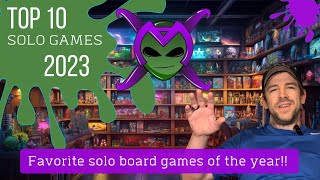 Top 10 Solo Board Games of 2023 [upl. by Centeno]