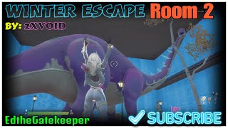 Winter Escape Room 2 By 2XVOID Fortnite Creative Puzzle  EdtheGatekeeper Walkthrough [upl. by Linc577]