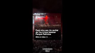 😱🤙 ¡Qué locura Un recital de Ysy A hizo temblar Parque Patricio [upl. by Jacobah370]