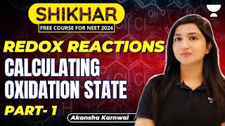 Redox Reactions  Calculating Oxidation State  Part 1  NEET 2024  Akansha Karnwal [upl. by Ylrehc]