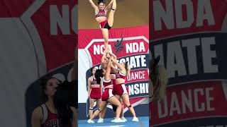 NC State University 2024 NCA Partner Stunt Cora Malea Angelina amp Alex [upl. by Gurias600]