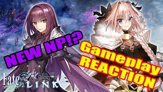 Reacting to Scathachs New Noble Phantasm and Astolfo Gameplay in FateExtella Link [upl. by Mast]