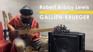 Bubby Lewis meets GallienKrueger  115RBH amp LEGACY 500 [upl. by Duwalt790]