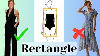 How to Dress a Rectangle Body Shape [upl. by Roee]