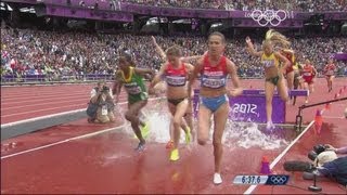 Womens Steeplechase Highlights  3000m Heats  London 2012 Olympics [upl. by Bilat]