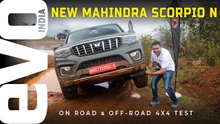 2022 Mahindra Scorpio N Review  On Road and 4x4 Off Road Test  evo India [upl. by Acnairb656]