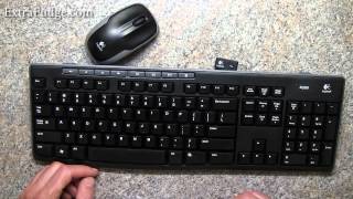 Logitech Wireless Combo MK260 with Keyboard and Mouse Review [upl. by Atikim]