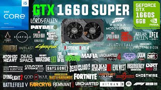 GTX 1660 SUPER Test in 60 Games in 2023 [upl. by Tess13]