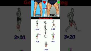 Slim legs workout  Legs exercise  Slim calves workout fitnesslover12 viral shorts homeworkout [upl. by Jariah]