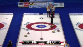 2013 Scotties Tournament Of Hearts  Gold Meda Final  Jones MB vs Homan ON [upl. by Russ]