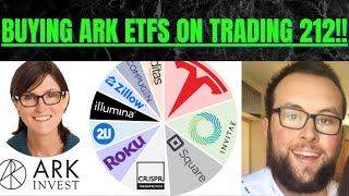 Buying ARK Invest Stocks On Trading212 ARKK amp ARKQ [upl. by Enilamme]