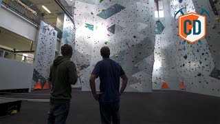 Visiting Magnus Midtbøs Massive Climbing Wall  Climbing Daily Ep1023 [upl. by Haym889]