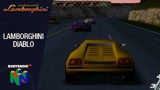 Automobili Lamborghini N64  Lamborghini Diablo [upl. by Osnofla831]