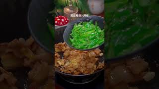 Just this spicy pork the soup in it can be eaten with rice for three bowls Food tutorial DOU a [upl. by Nairod695]