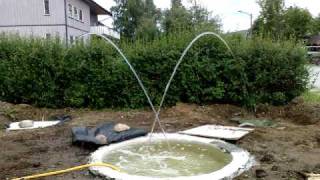 Homemade dual Laminar Jumping Water Jets [upl. by Alemaj]