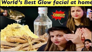 DIY Worlds Best Glass Skin Facial [upl. by Gnehp]