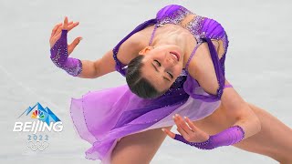 Valieva Shcherbakova Trusova Bell captivate in epic short program  Winter Olympics 2022 [upl. by Stephi]