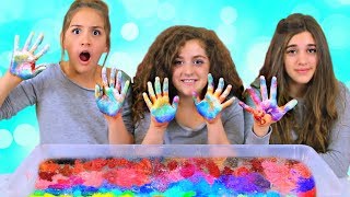 Mixing 150 Pigments into Giant Clear Slime New Years Slime 2019 [upl. by Onidranreb47]