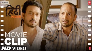 quotBacchi Ke Liye Jhooth Bolaquot  Irrfan Khan Saba Qamar Deepak Dobriyal  Hindi Medium Movie Scene [upl. by Arol707]