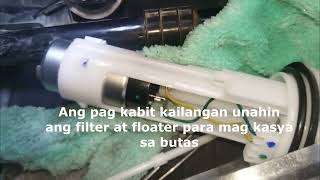 MADALI LANG MAG PALIT NG FUEL PUPM ADV150160 NASA VIDEO NARIN ANG PRICE SA ORIG AT REPLACEMENT [upl. by Aeniah]