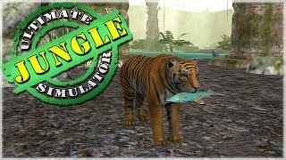 Discovering the Beautiful Waterfall Ruins • Ultimate Jungle Simulator [upl. by Alegnaed]