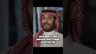 Une immense ville linéaire construite en Arabie Saoudite à partir de zéro [upl. by Simetra624]