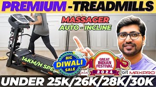 5 Best Treadmill 2024 In India⚡Best Treadmill For Home Use In India⚡Best Treadmill Under 30000 [upl. by Aiz226]