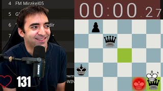 INSANE Time Scrambles in the LiChess Titled Arena [upl. by Ajan845]