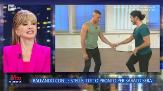 Ballando con le stelle tutto pronto per sabato sera  La vita in diretta 04102022 [upl. by Nail]