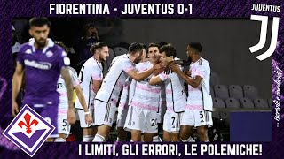 FIORENTINA  JUVENTUS 01 SFOGHI e POLEMICHE il RINVIO ERRORI limiti di ROSA ITALIANO ALLEGRI [upl. by Lilybel]