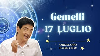 Gemelli ♊️ Loroscopo di Paolo Fox  18 Luglio 2024  Vincenti con tra trigoni e sestili [upl. by Uriia]