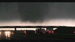 Rare dramatic video of the Quinter KS EF4 tornado [upl. by Nilak]